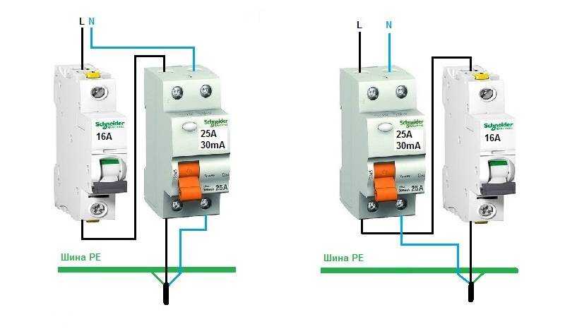 Дифавтомат и узо в чем разница и схема подключения
