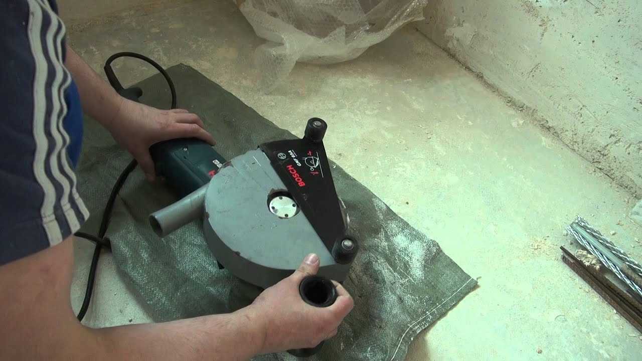 Подготовка стен под проводку: как штробить без пыли