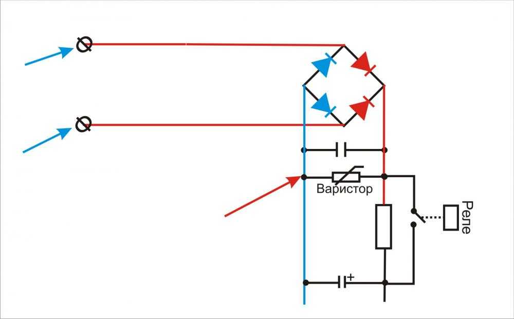 Варистор в схеме блока питания