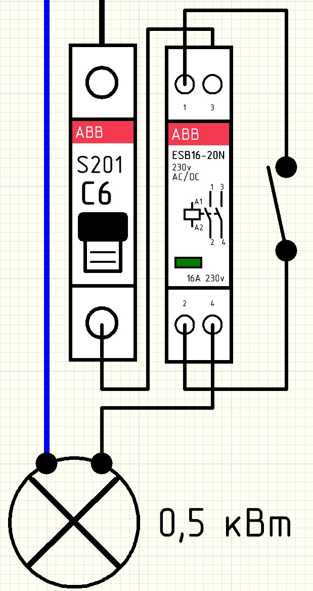 Подключение esb63 40n схема