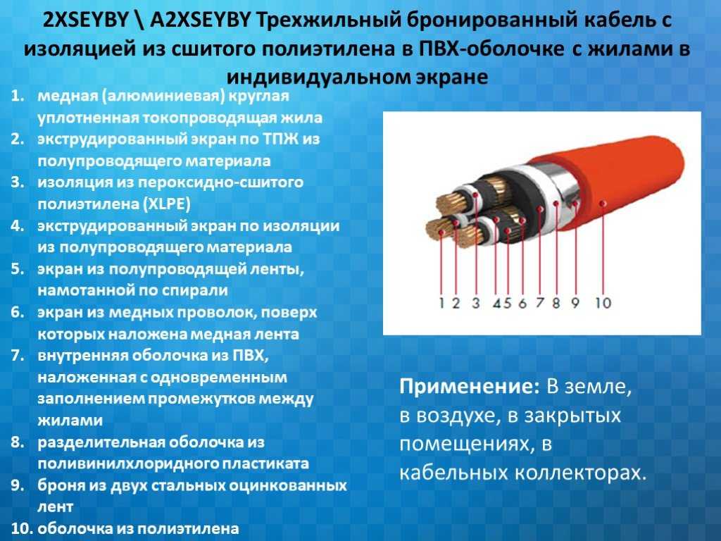 Применение спэ-кабелей (с изоляцией из сшитого полиэтилена) / публикации / energoboard.ru