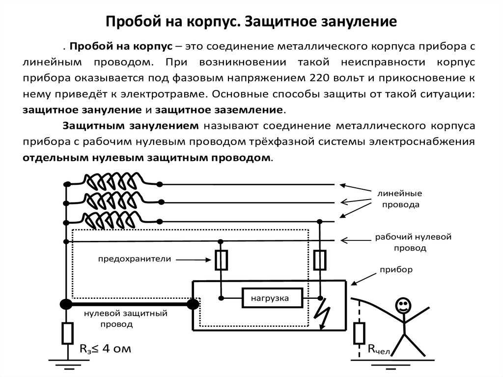 Для чего нужен нулевой провод в схемах полной и неполной звезды