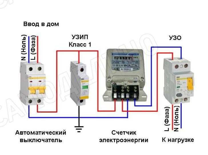 Оин 1 энергомера схема подключения