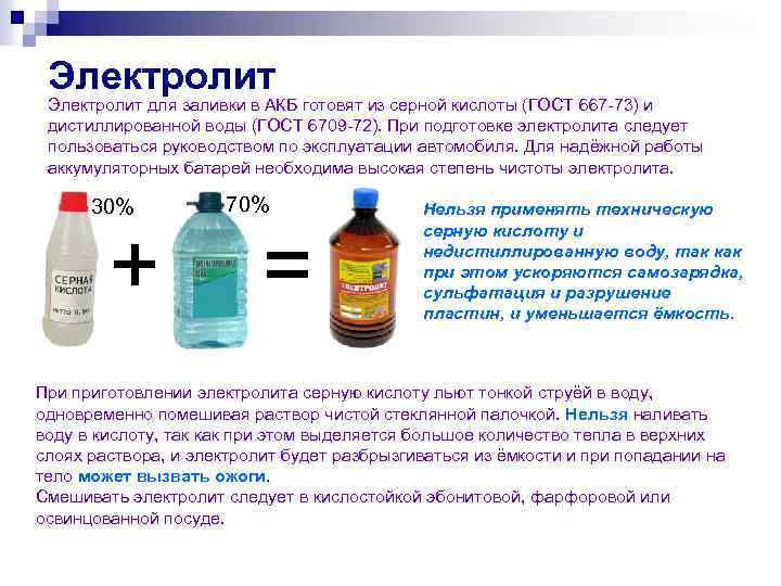 Водный раствор серной кислоты. Состав электролита для аккумуляторов автомобиля. Электролит для аккумуляторов состав. Состав электролита кислотного АКБ. Как разбавить электролит для аккумулятора с дистиллированной водой.