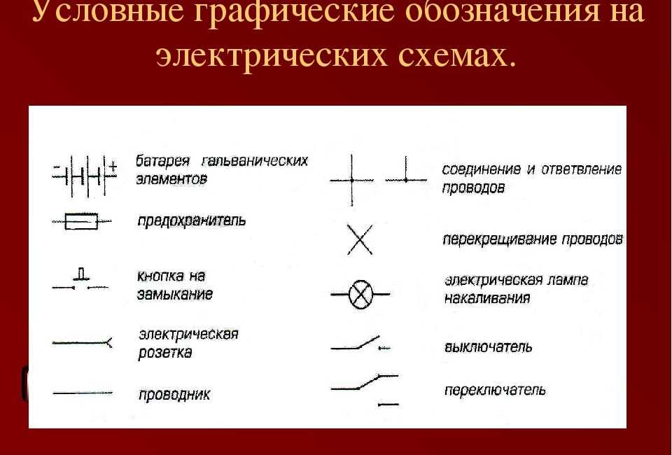 Обозначение элемента питания на схеме