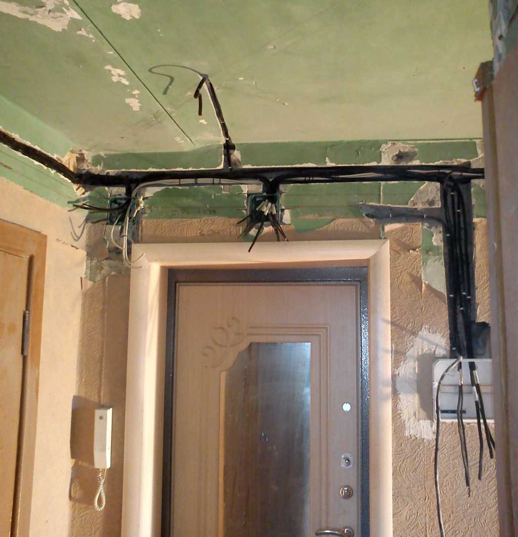 Замена проводки в хрущевке