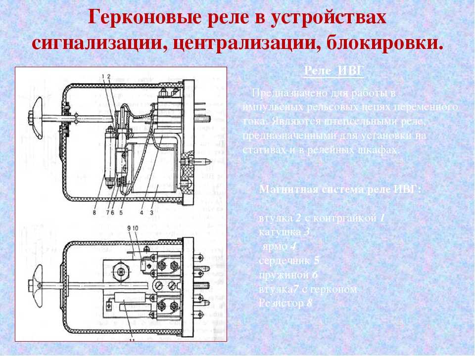 Технологическая карта реле нмш