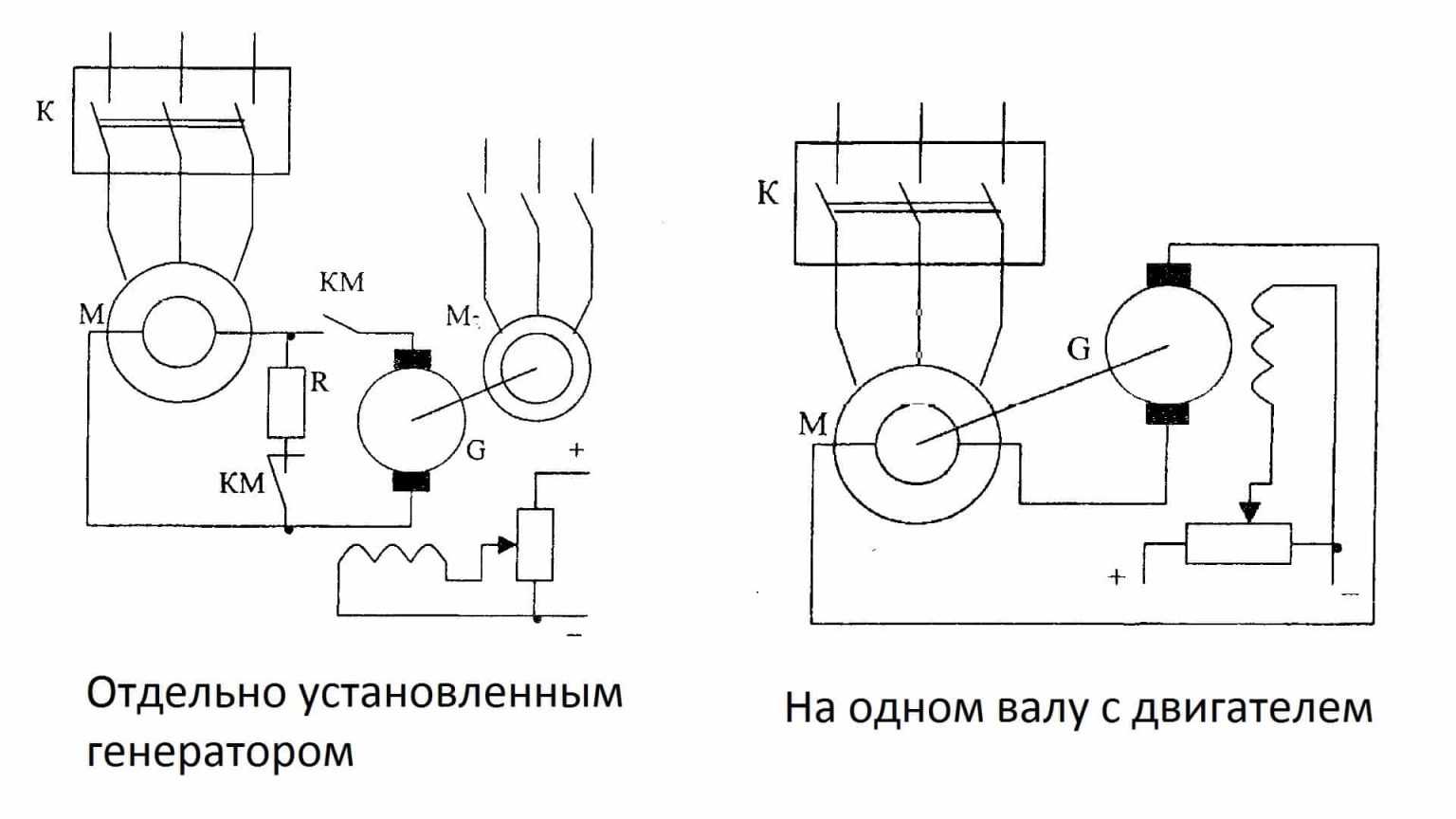 Двигатель синхронный схема подключения