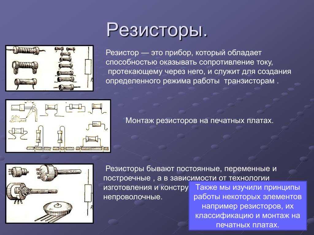Резистор - что это такое и для чего нужен: виды, принцип работы, расчет сопротивления