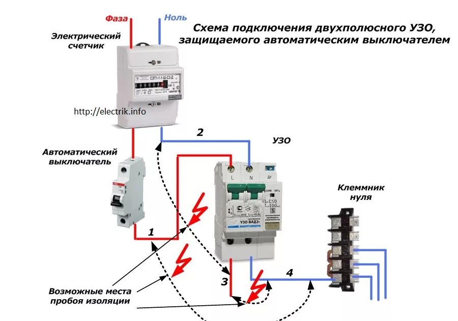 Как разобрать автоматический выключатель - журнал "электропроводка"