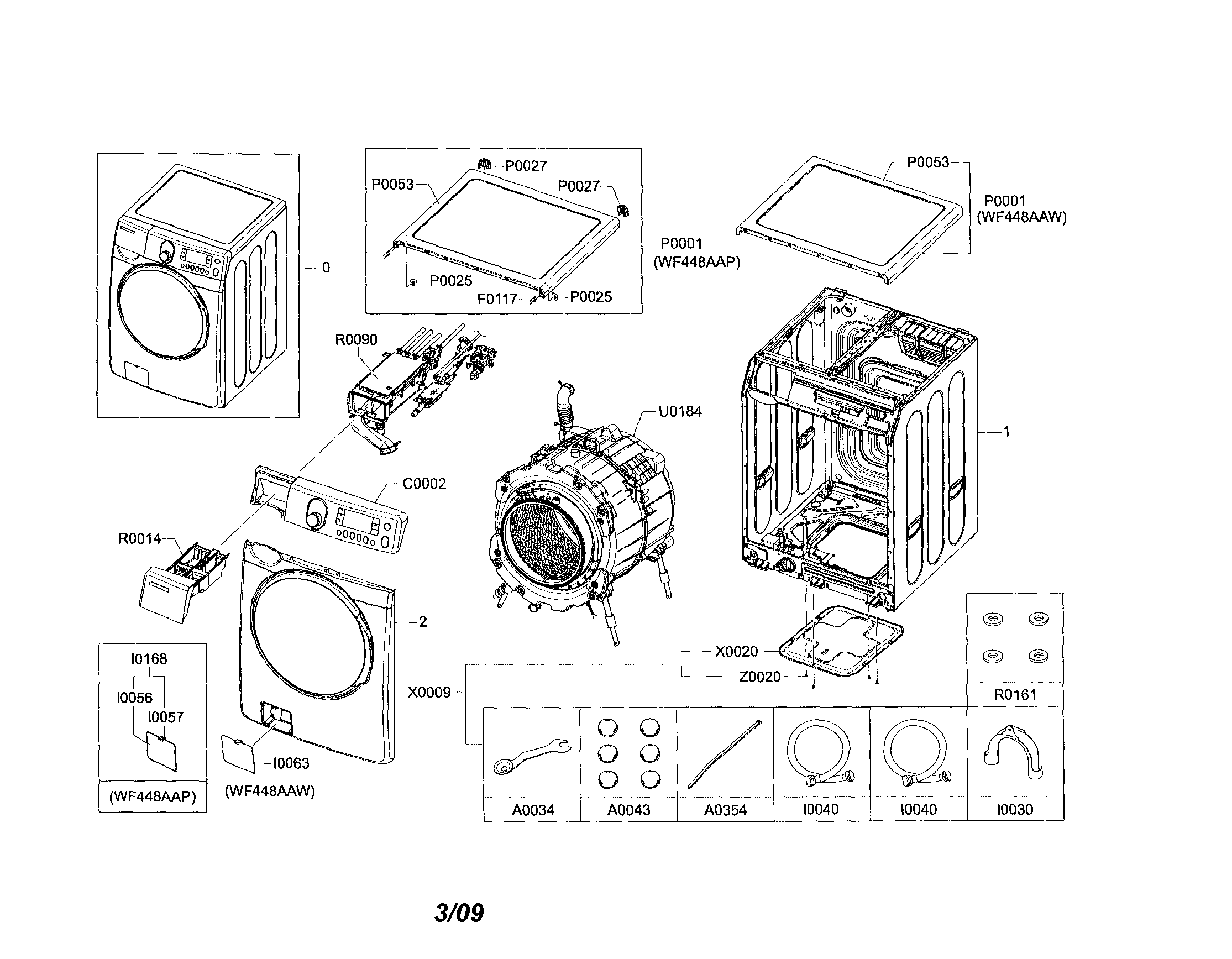 Схема стиральной машины samsung wf6450n7w