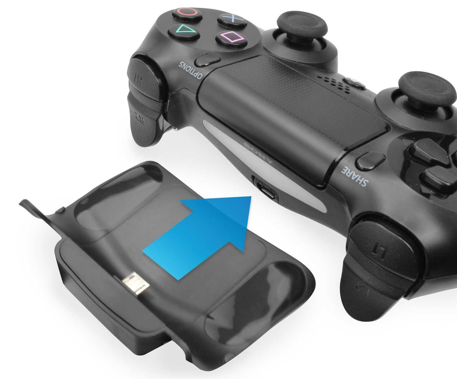 Как правильно заряжать геймпад ps4