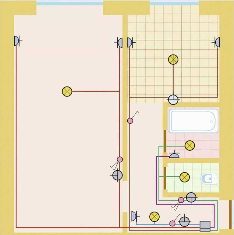 Замена проводки в панельном доме или квартире: описание способов