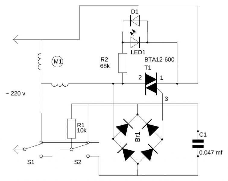 Bta12 800b схема включения