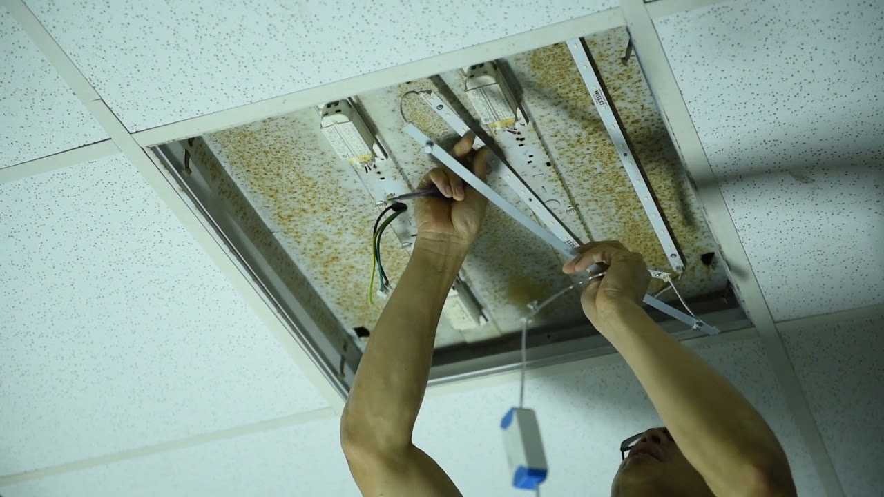 Потолочные светодиодные светильники армстронг: монтаж и ремонт своими руками