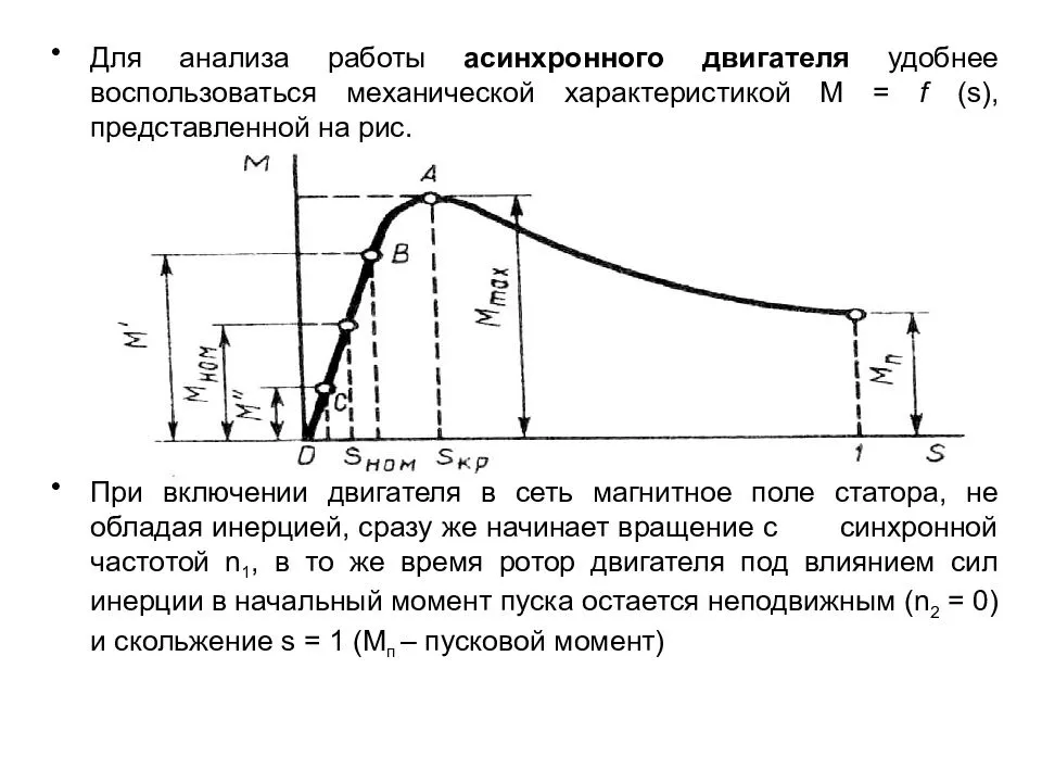 Что такое пусковой момент асинхронного двигателя, как его рассчитать и увеличить