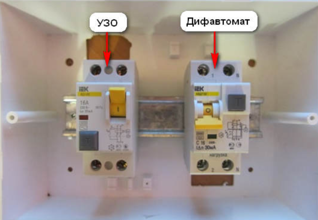 Чем отличается узо от дифавтомата