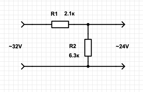 Как уменьшить напряжение с 5 до 3 вольт схема