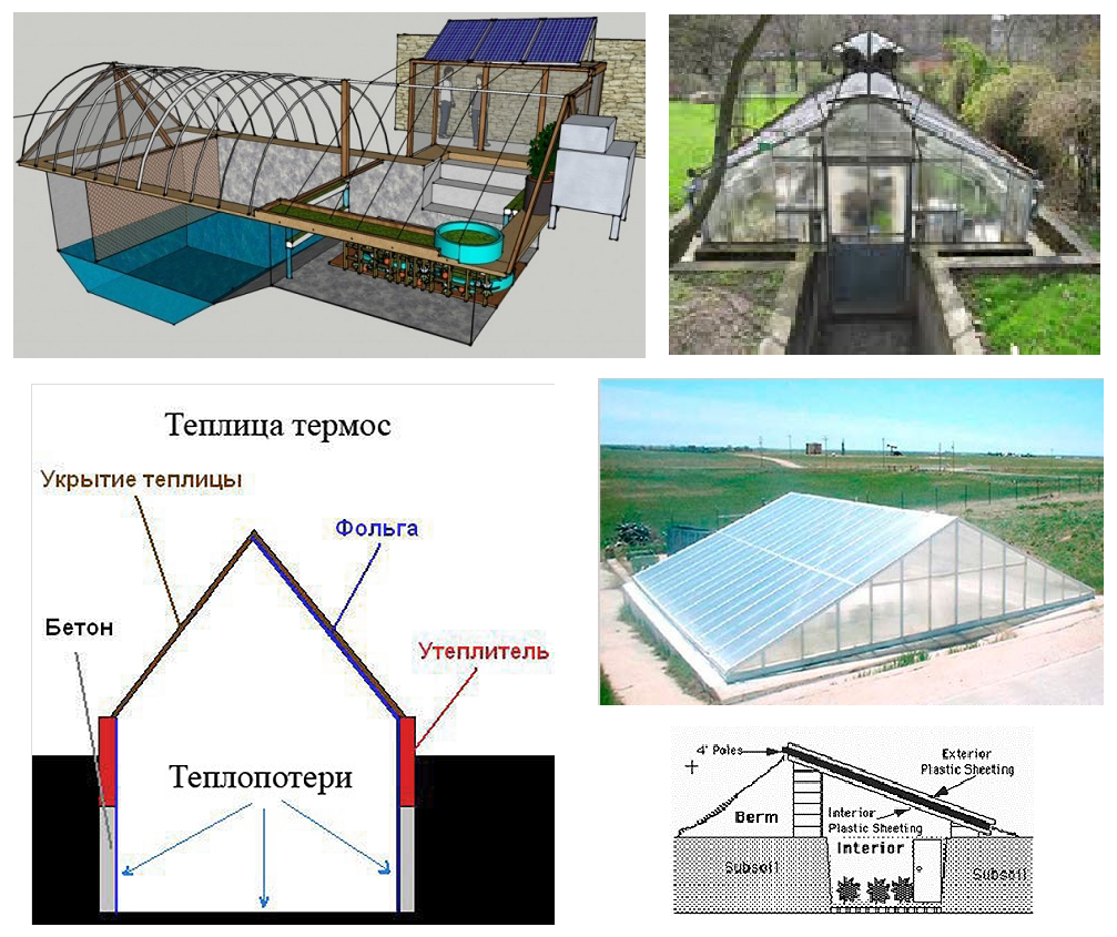 Заглубленный парник своими руками самые лучшие проекты