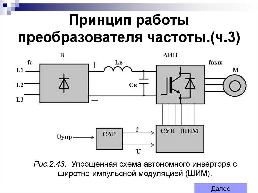 Принцип работы схемы и не